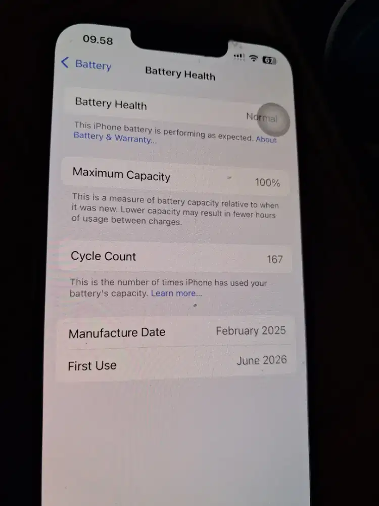 Iphone 16e 256 ok normal bagus
