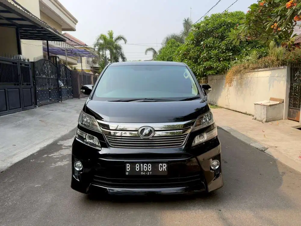 Toyota Vellfire ZG 2012 Facelift Pilot Seat LOW KM 90rban Servis Rutin