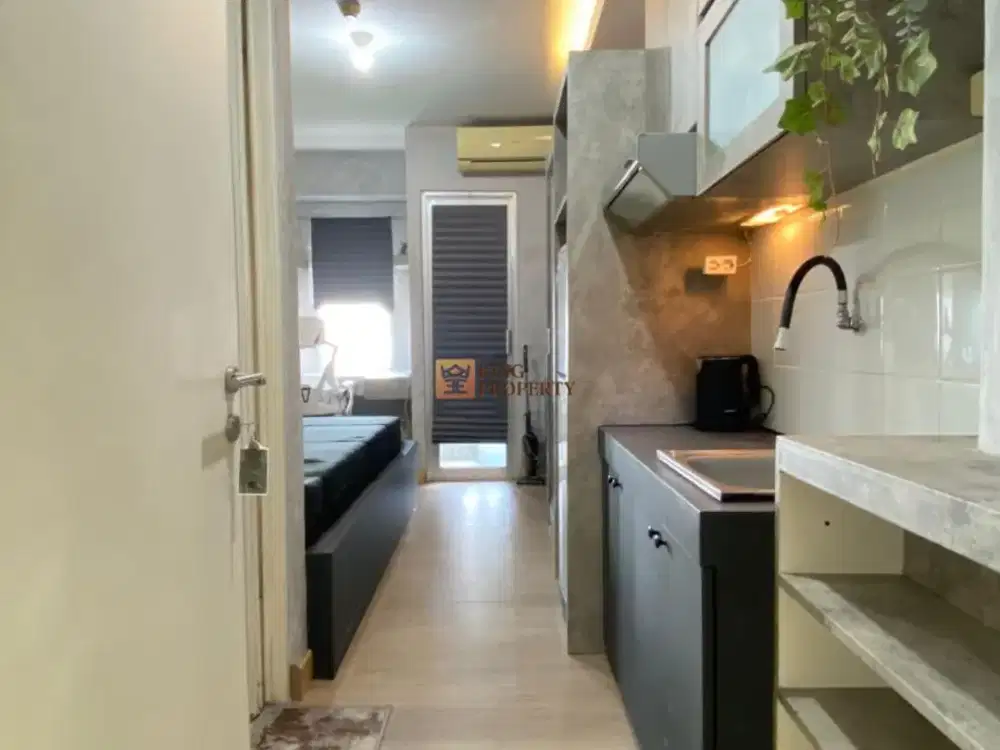 Disewakan Studio Green Bay Pluit – Modern Industrial Tropical Selangkah ke Baywalk Mall City View