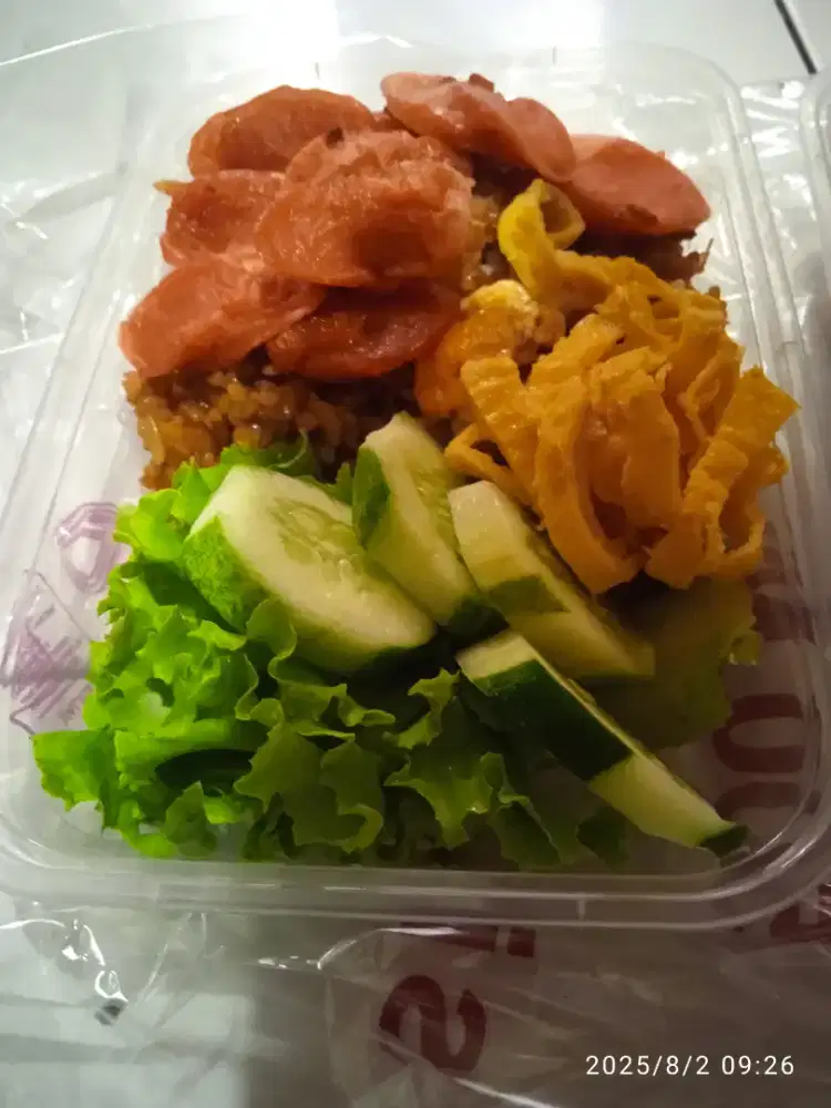 All menu nasi goreng