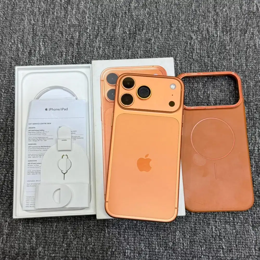 iphone 17 pro max 256gb resmi ibox fullset original