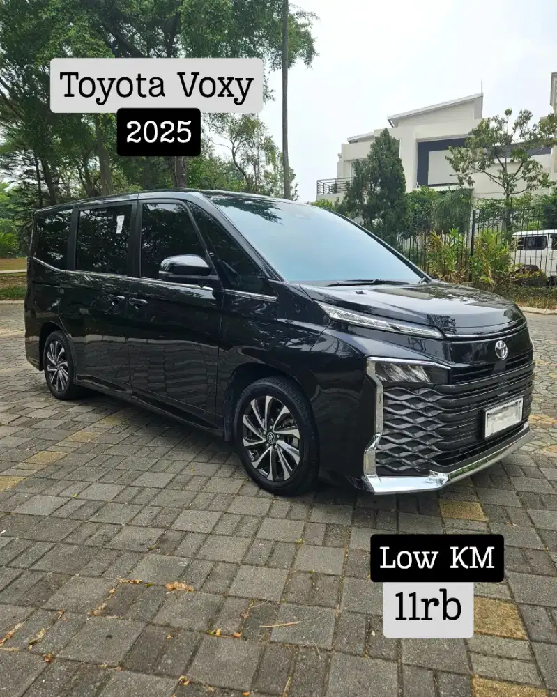 [Cash] Toyota Voxy 2025 [KM 11rb] Like New!