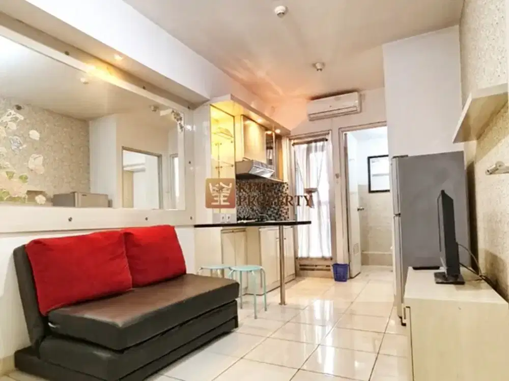 Apartemen Green Bay Pluit Greenbay 2Br 35M² Full Furnished Siap Huni, Dekat Mall Baywalk Siap Huni