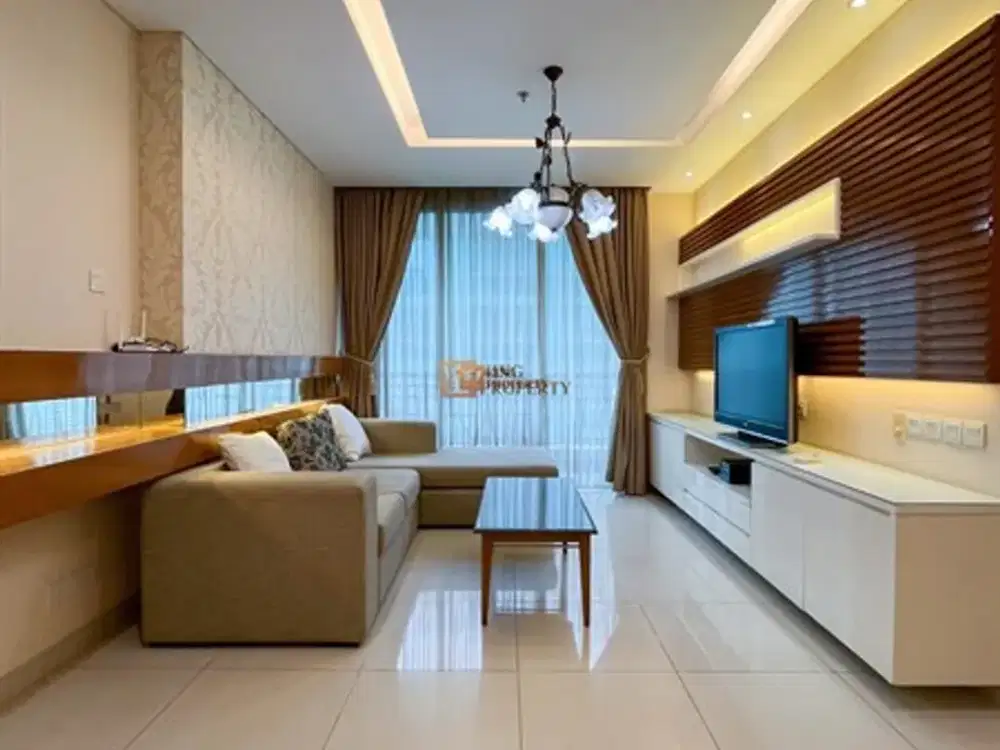 Desain Luxury Modern, Apartemen 2 Bedroom Central Park Residences Jakarta Barat Luas 87M2, Furnish Lengkap Siap Huni, Dekat Mall Central Park