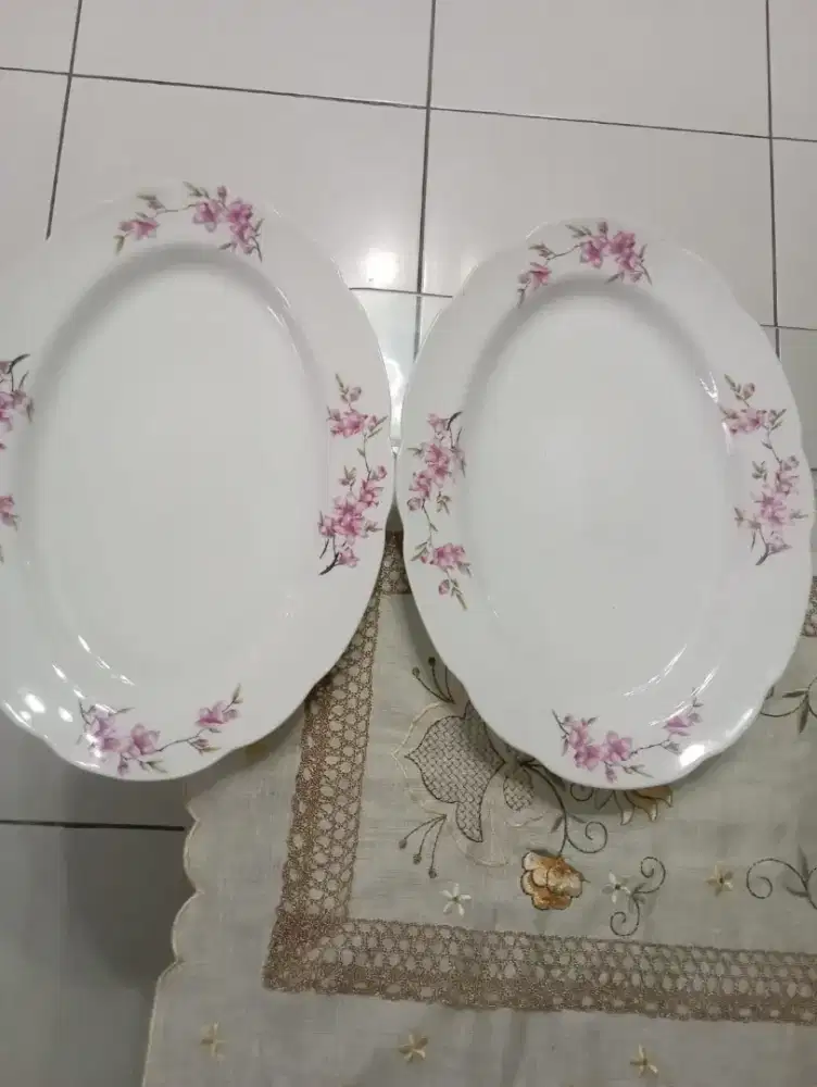 Piring ikan mas/makanan cantik jadul