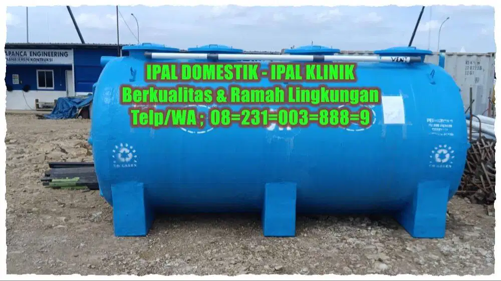 STP Biotech/IPAL Klinik/IPAL Restoran/IPAL Medis/IPAL Industri/IPAL Ko