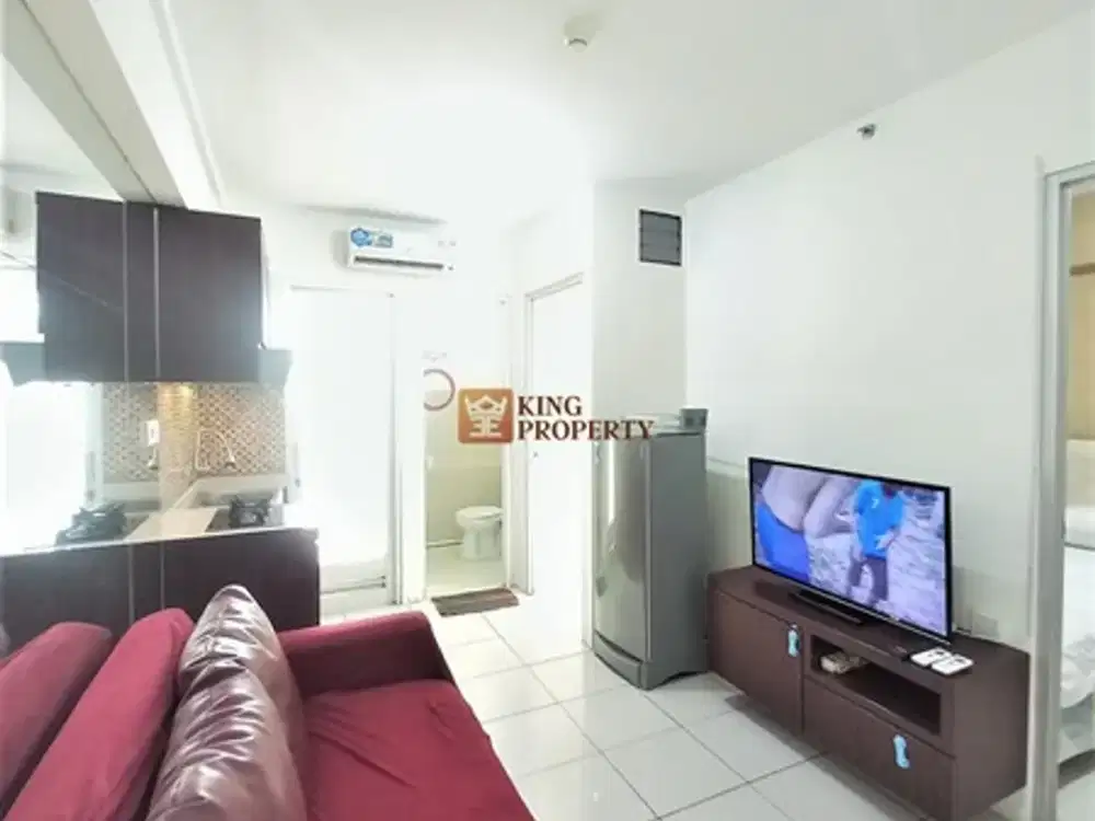 Murah! 2BR 35m² Full Furnish Minimalis Lantai Rendah Green Bay Pluit Siap Huni