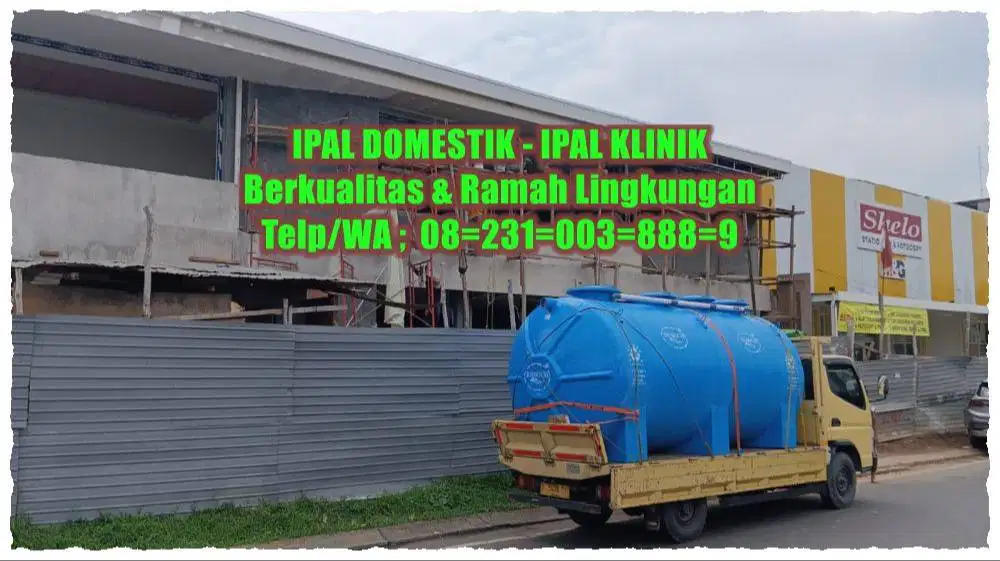 IPAL Tank - IPAL Biotech - IPAL Klinik - IPAL - IPAL Medis- IPAL Komun