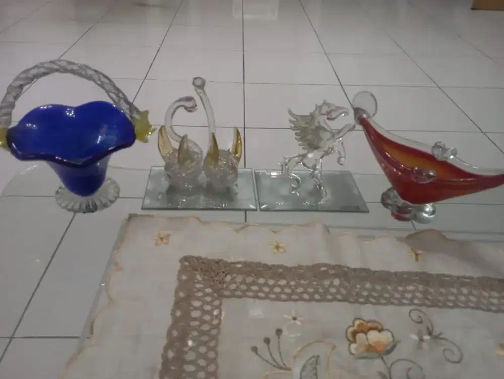 Hiasan kristal cantik