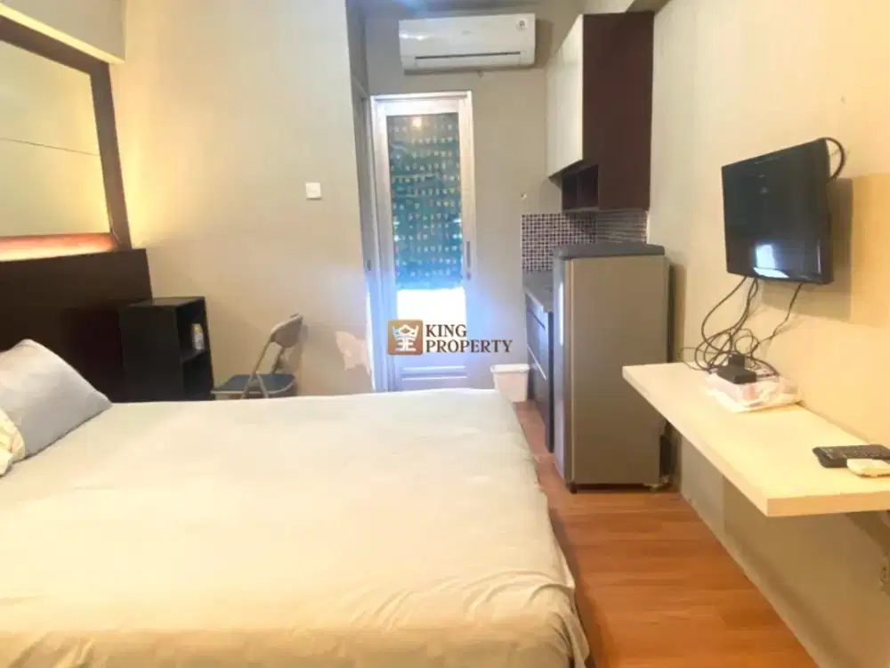 Tinggal Bawa Koper! Studio 21M² Green Bay Pluit Greenbay Full Furnished, Interior Rapi Minimalis Modern