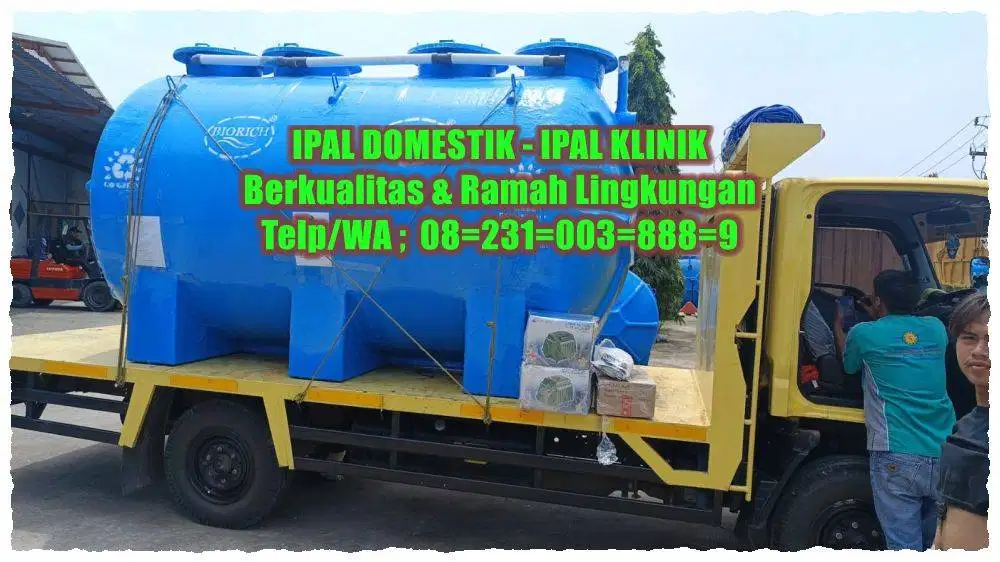 STP Biotech, IPAL Biotech, WWTP Biotek Biofilter STP Berkualitas, IPAL