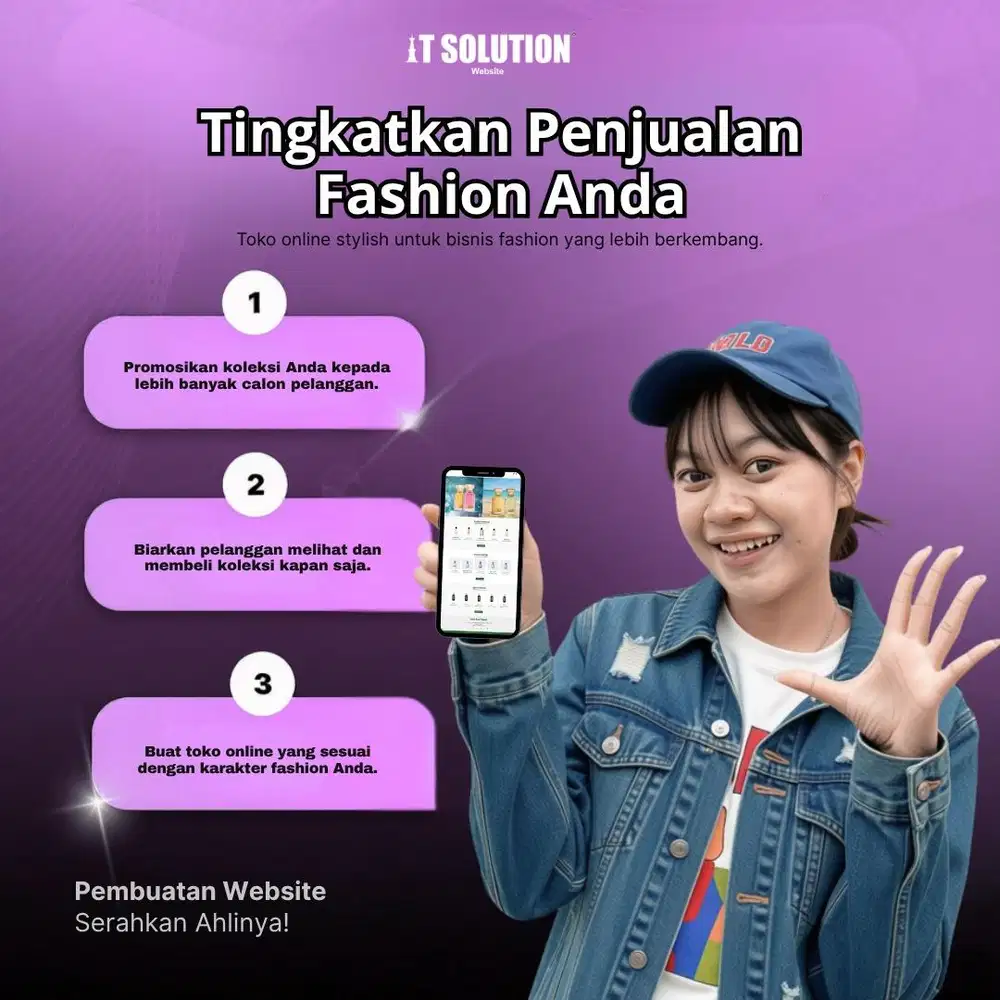 Jasa Pembuatan Website Toko Online Fashion Profesional
