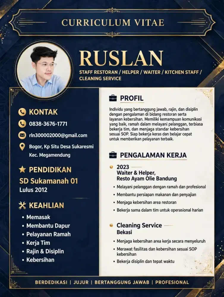 Nyari lowongan kerja