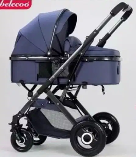 Stroller Beleco / Stroller bayi / Stroller Belleco Navy