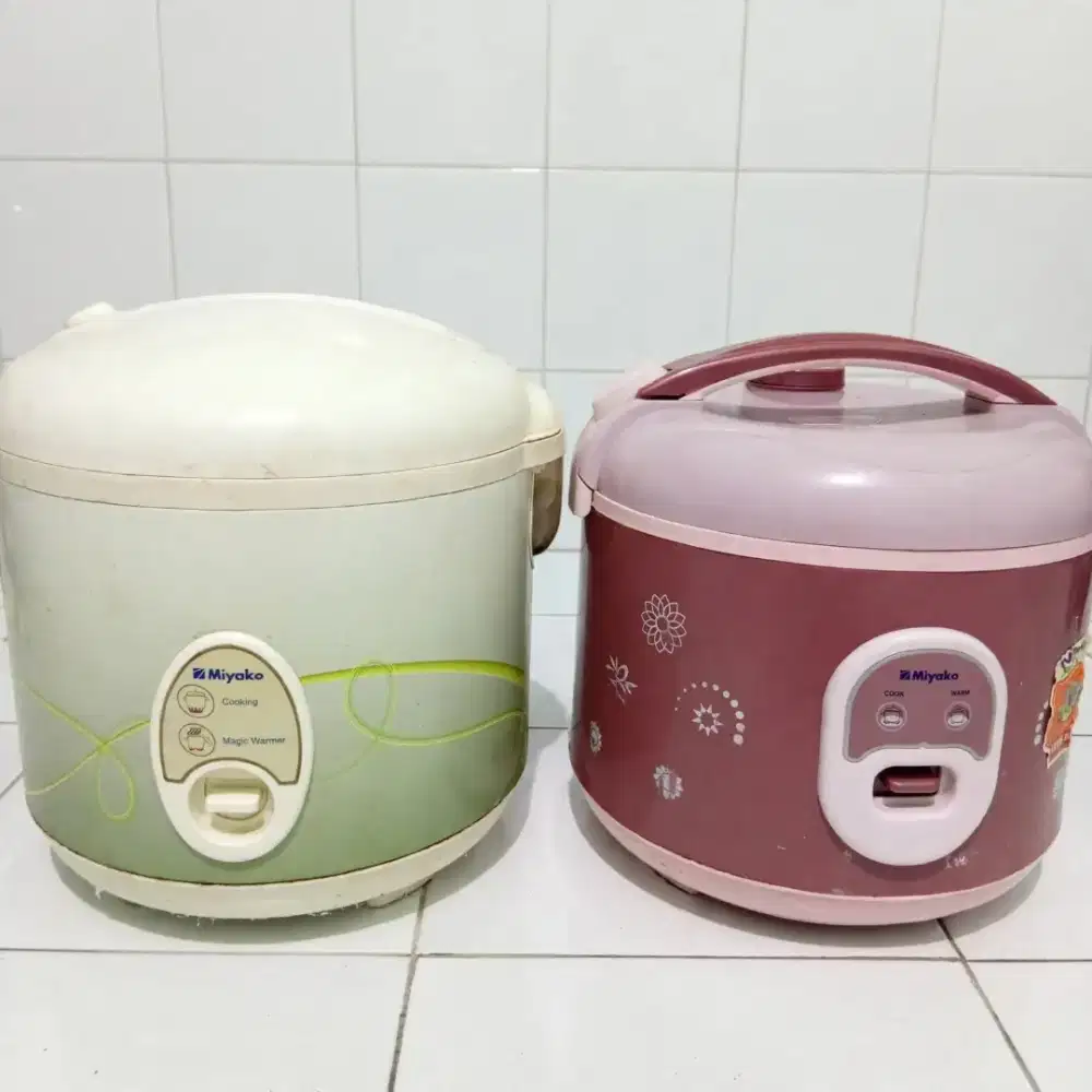 Borongan 2 Miyako Magic Com - 1 Mati 1 Nyala Minus Langseng Lengket