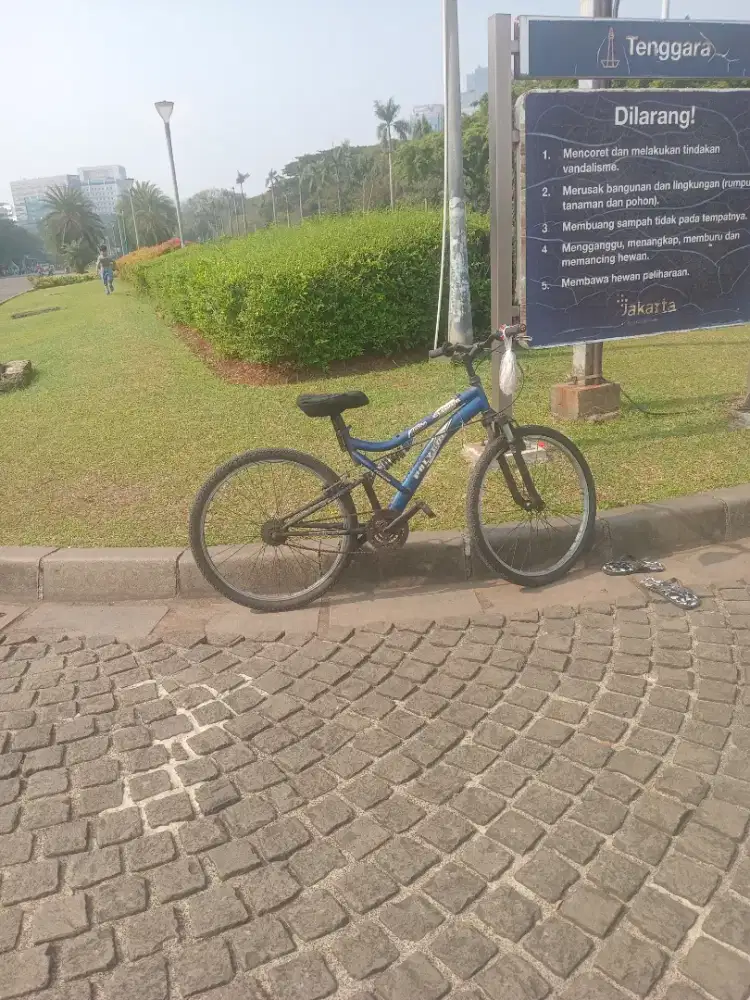Sepeda polygon uk 26 dewasa siap pakai