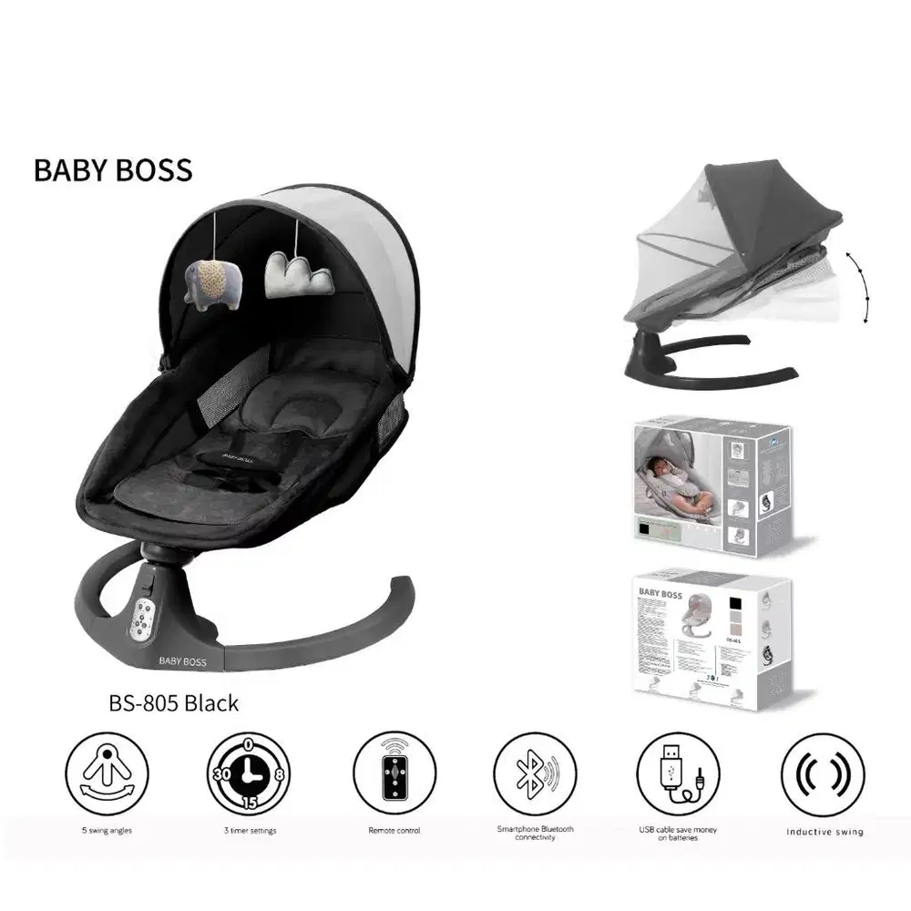 Ayunan bayi / Ayunan bayi automatic / Babyboss / Ayunan Bayi Babyboss