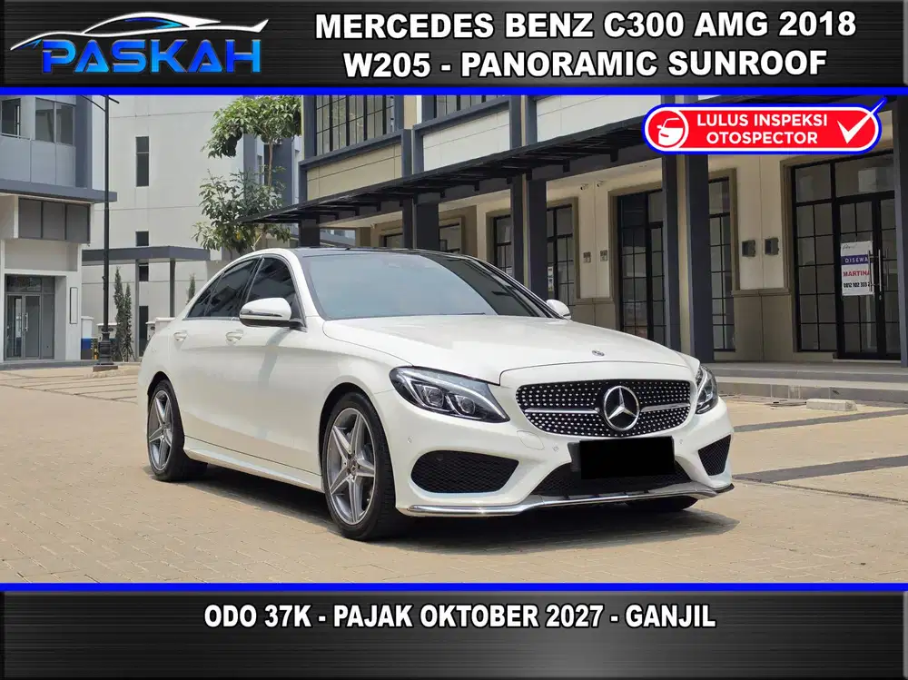 SUNROOF PAJAK 1 TAHUN GANJIL Bunga 4% C300 AMG 2018 C 300 AMG 2018