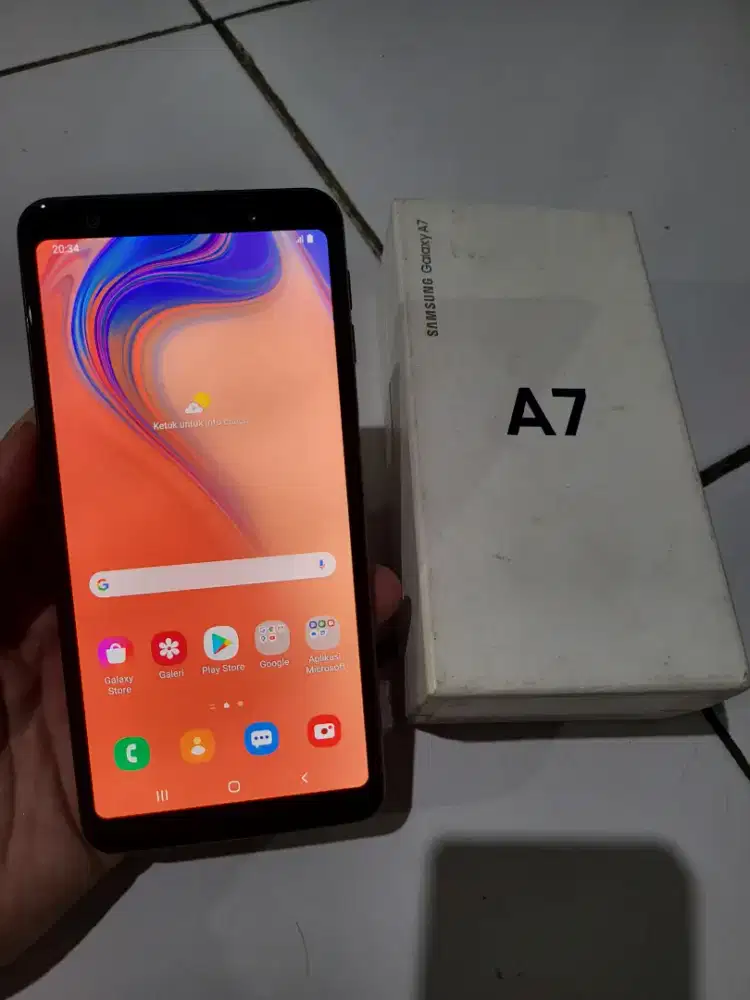 Samsung A7 2018 nfc aktif 4/64