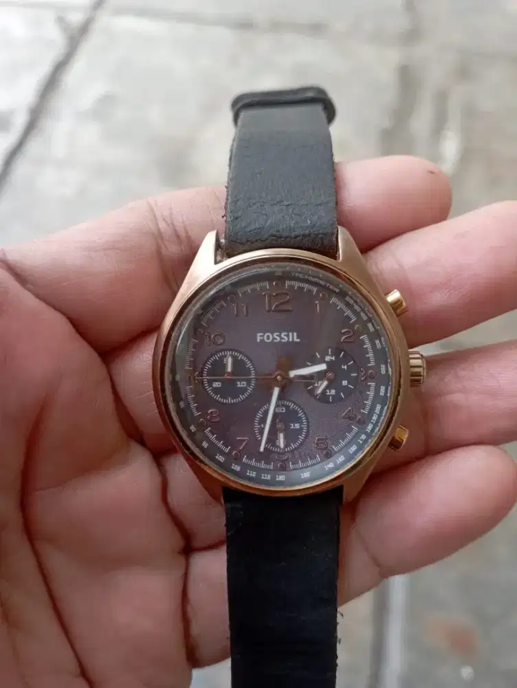 Jam tangan Fossil chronograph original