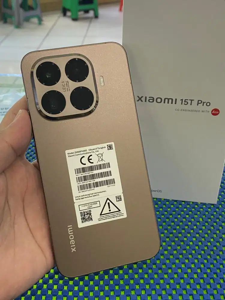 XIAOMI 15T PRO 12/512 MULUS FULSET RESMI