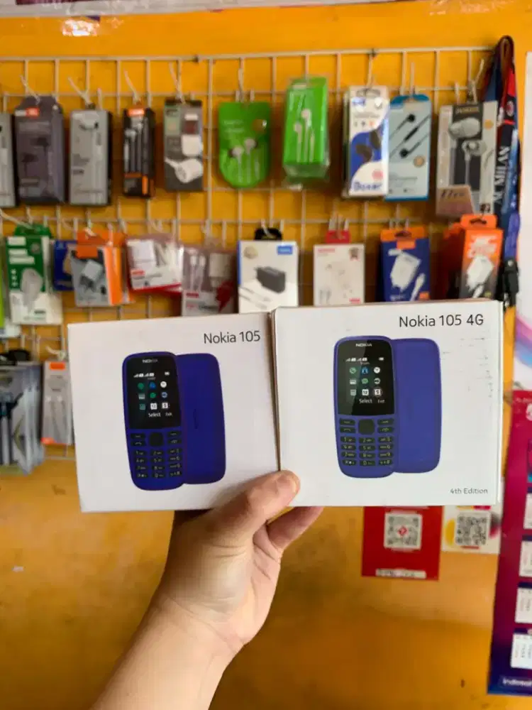 Nokia 105 Baru belum buka kotak