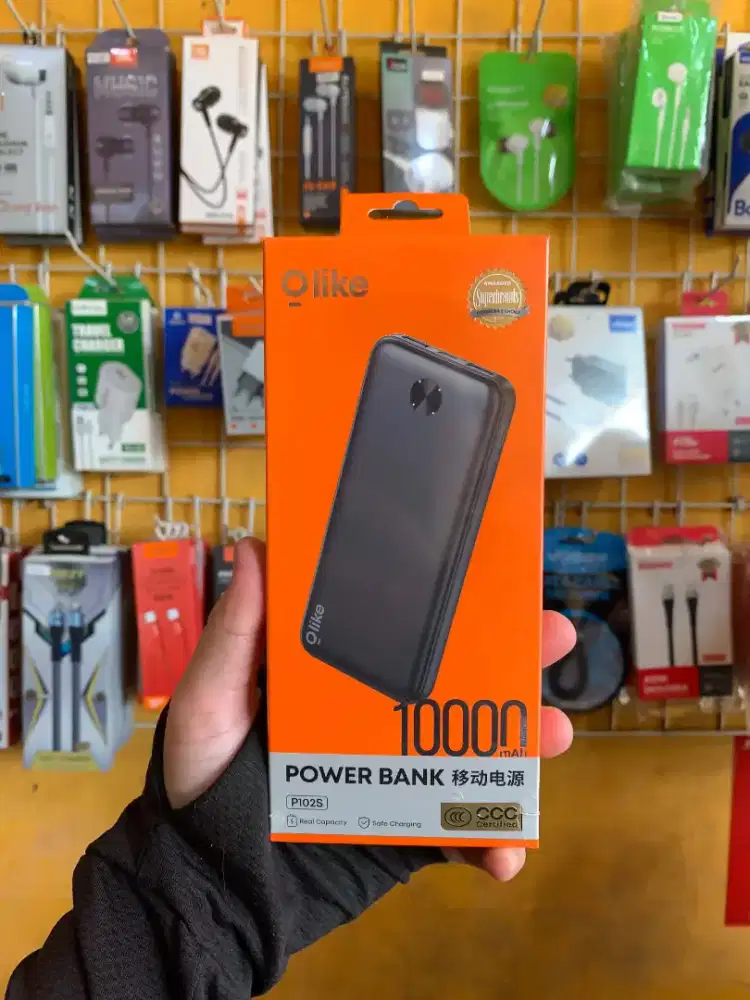 Power Bank olike 10.000 mah real capacity Baru original
