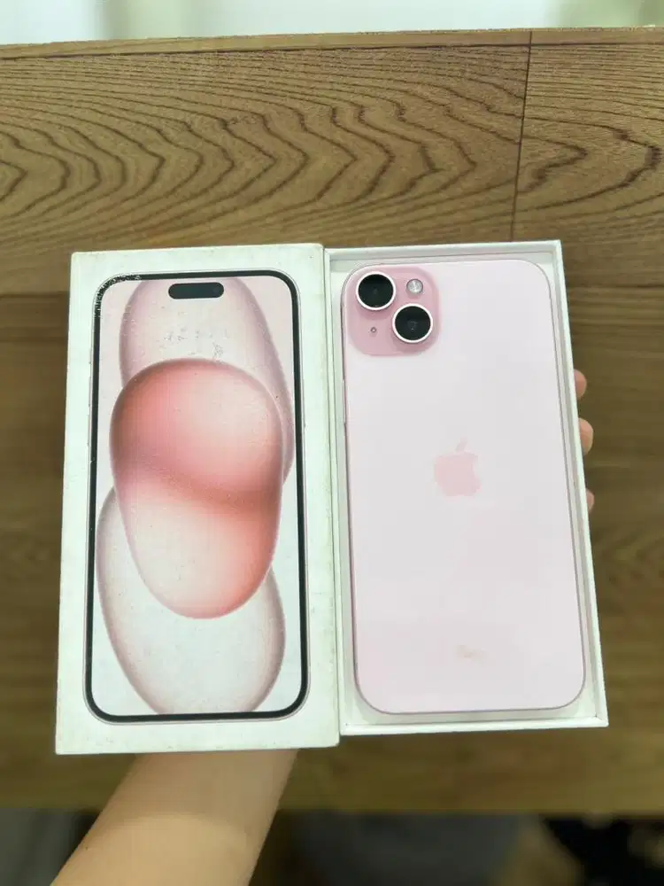 READY iPhone 15 128GB Pink iBox BH 85% (0715)