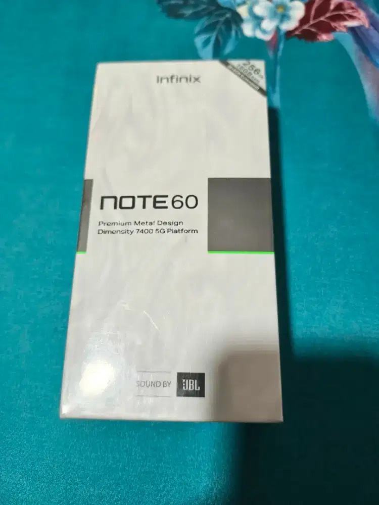 Infinix Note 60 8/256gb Midnight Black Segel Box