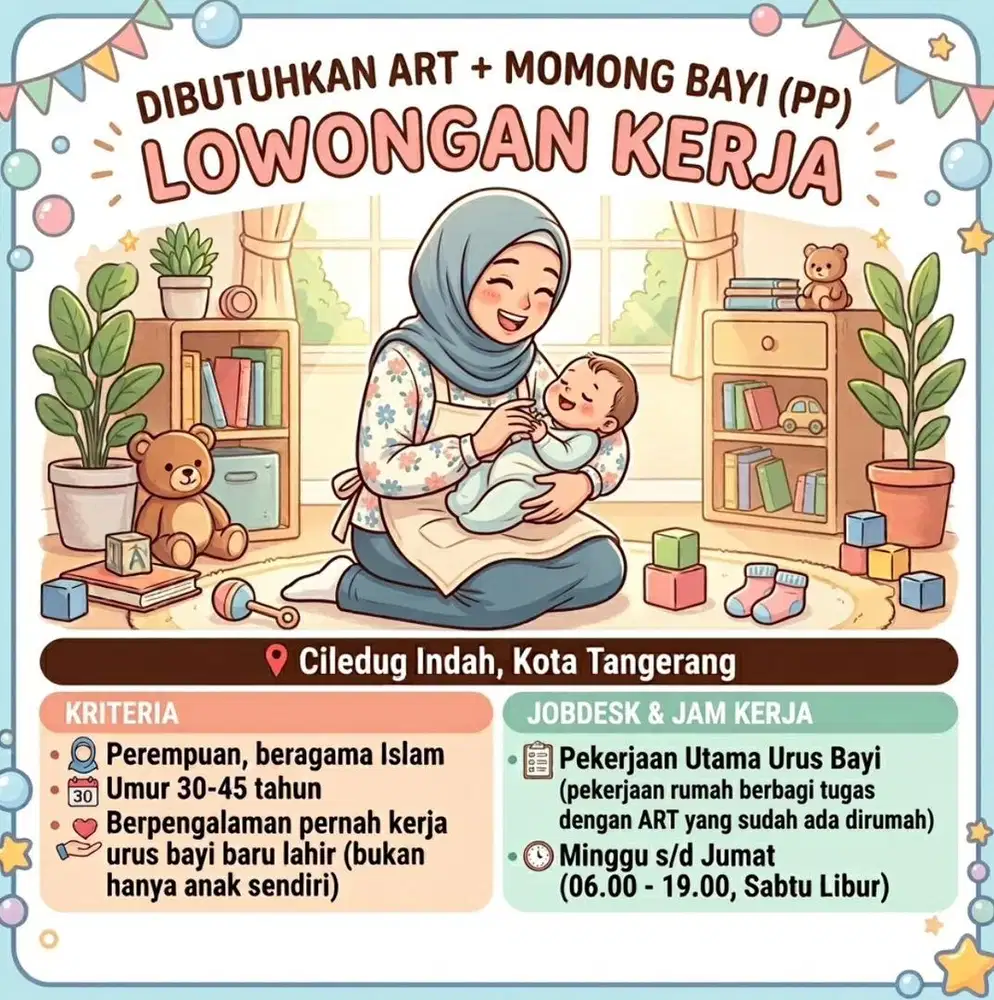 ART MOMONG BAYI TANGERANG