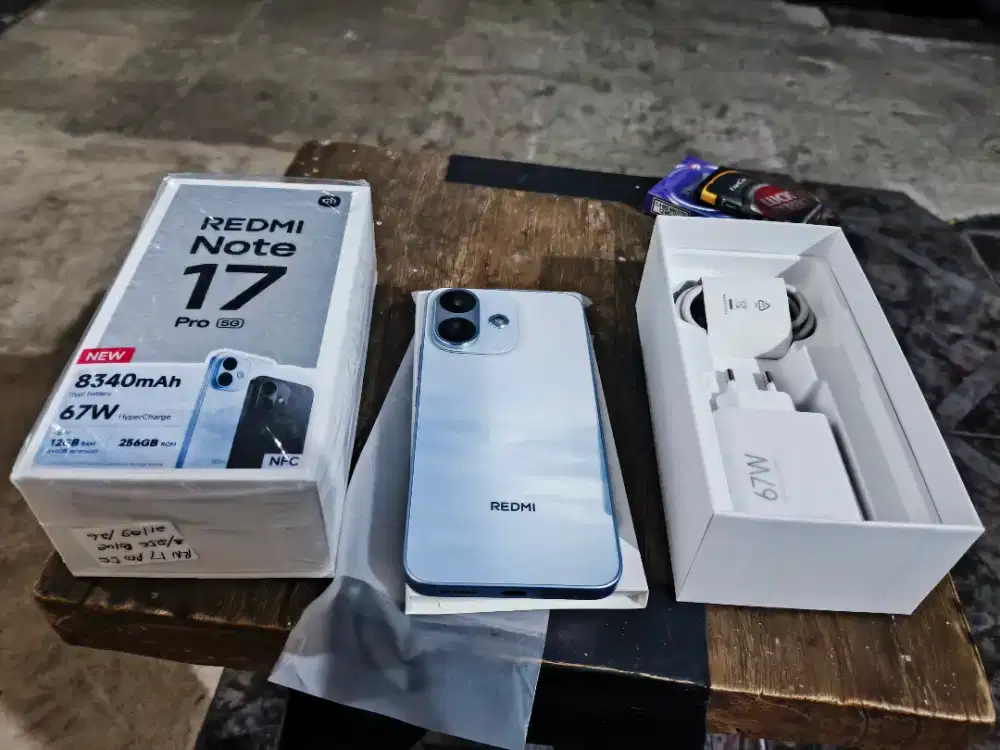 Redmi note 17 pro 5g 6/256gb like new