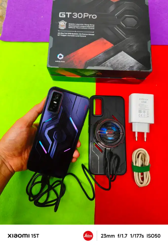 INFINIX GT 30 PRO 5G 8+8/256_lengkap gift box spesial edition