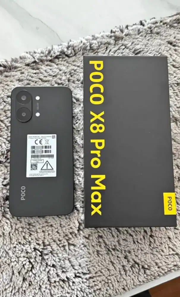 Poco x8 pro max 12/512gb like new garansi