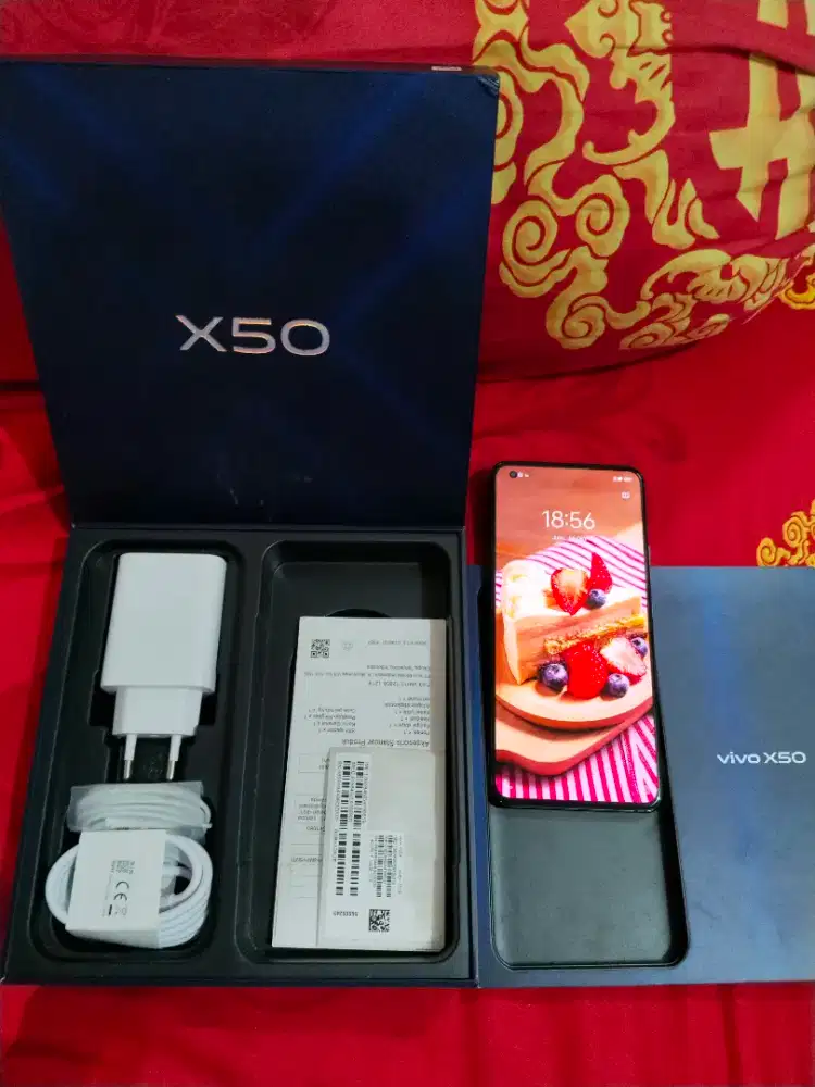 Vivo X50 pro Ram 8 fullset muluss