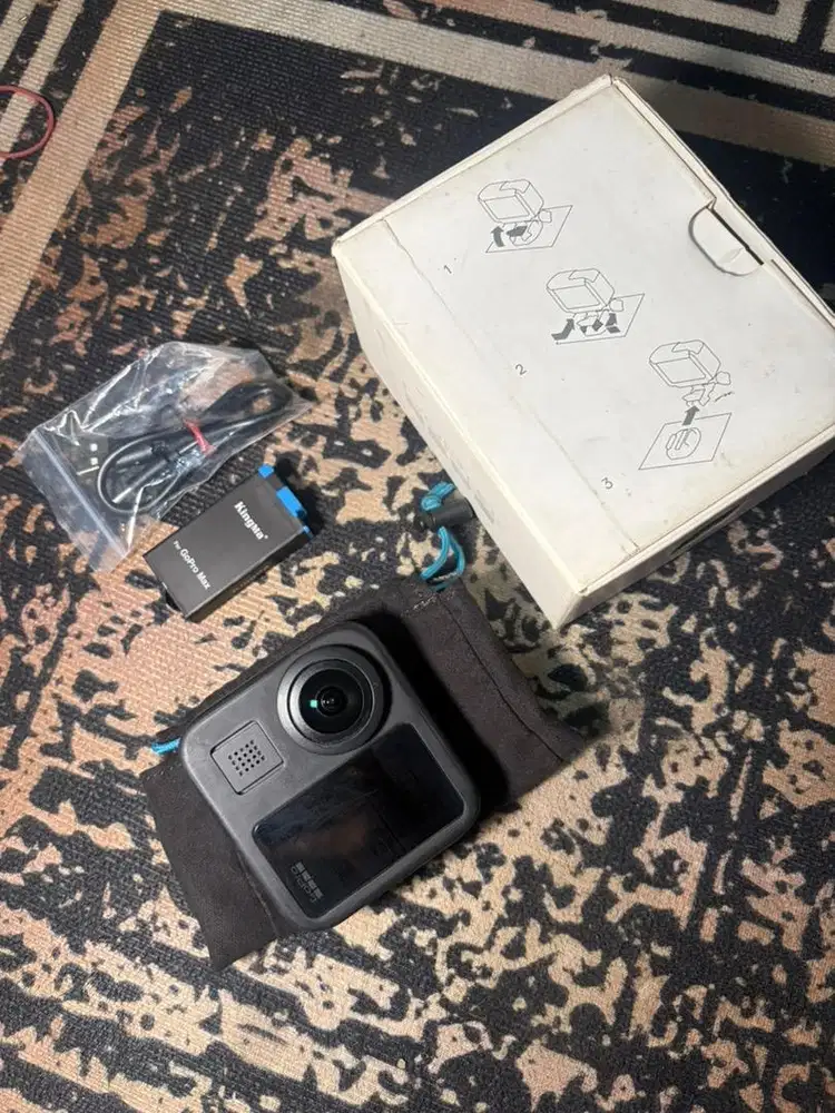 JUAL CEPAT KAMERA GOPRO MAX 360 BLACK