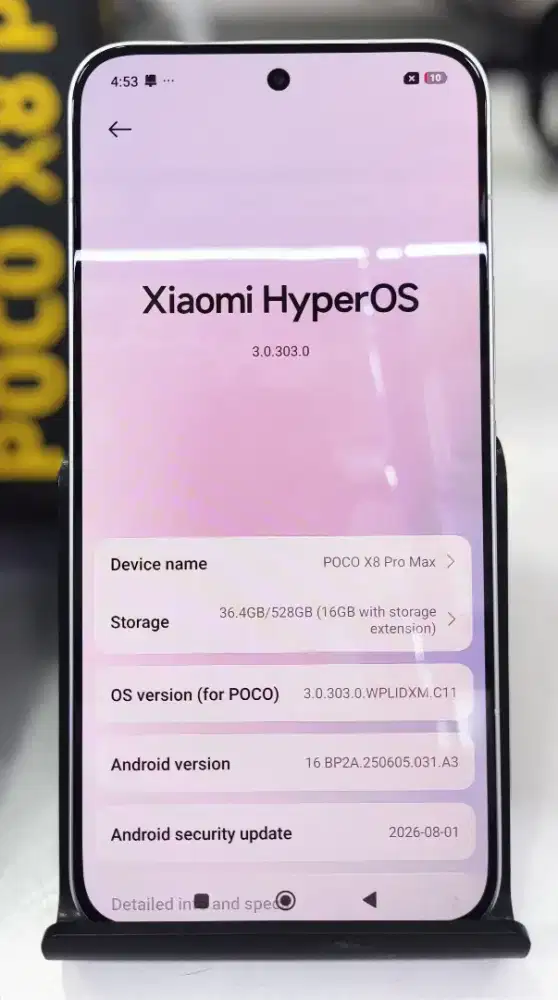 Ready SECOND POCO X8 PRO MAX 12/512