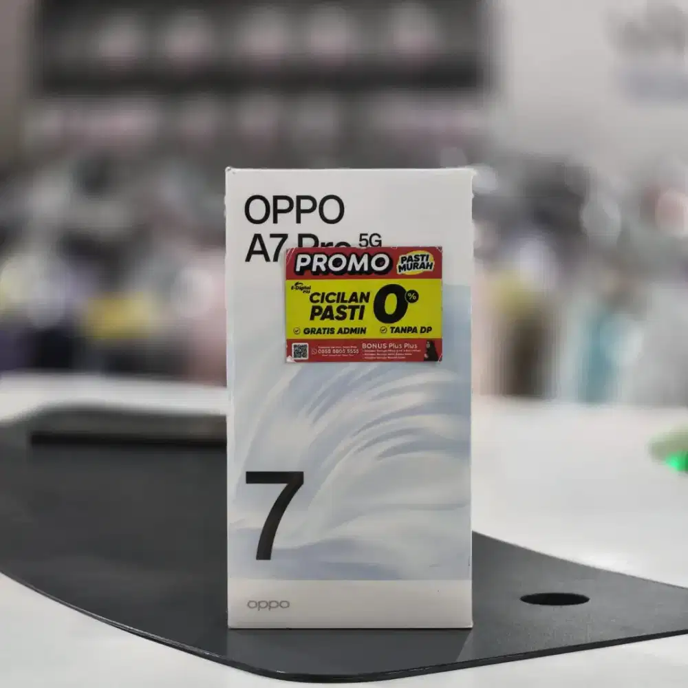 Promo kredit murah hp Oppo A7pro 5g 256GB spek mewah Cicilam serba 0%