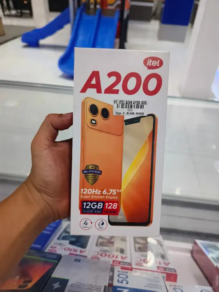 ITEL A200 4/128GB | ATLANTIS DAHSYAT