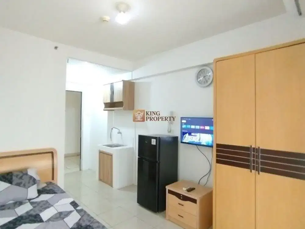 Studio 21M² Full Furnished Green Bay Pluit Greenbay View Kolam Renang, Lokasi Tepat Seberang Baywalk Mall