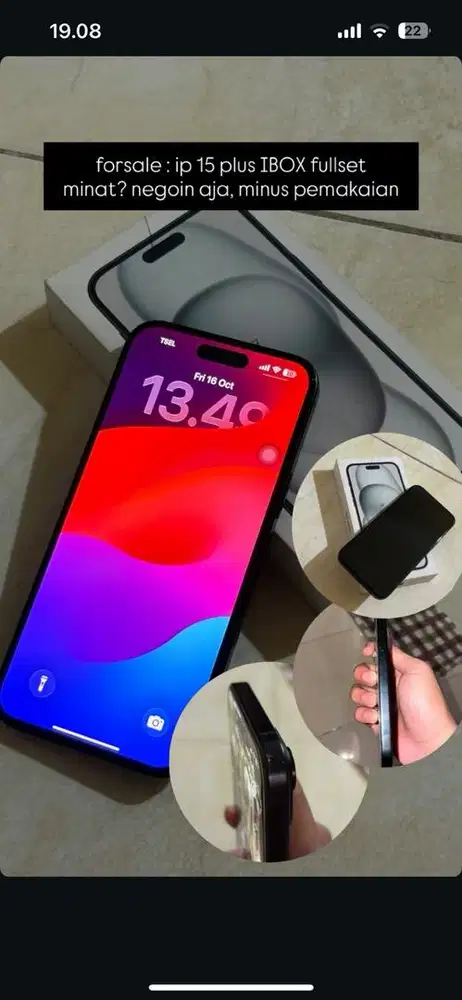 ip 15 plus IBOX full set