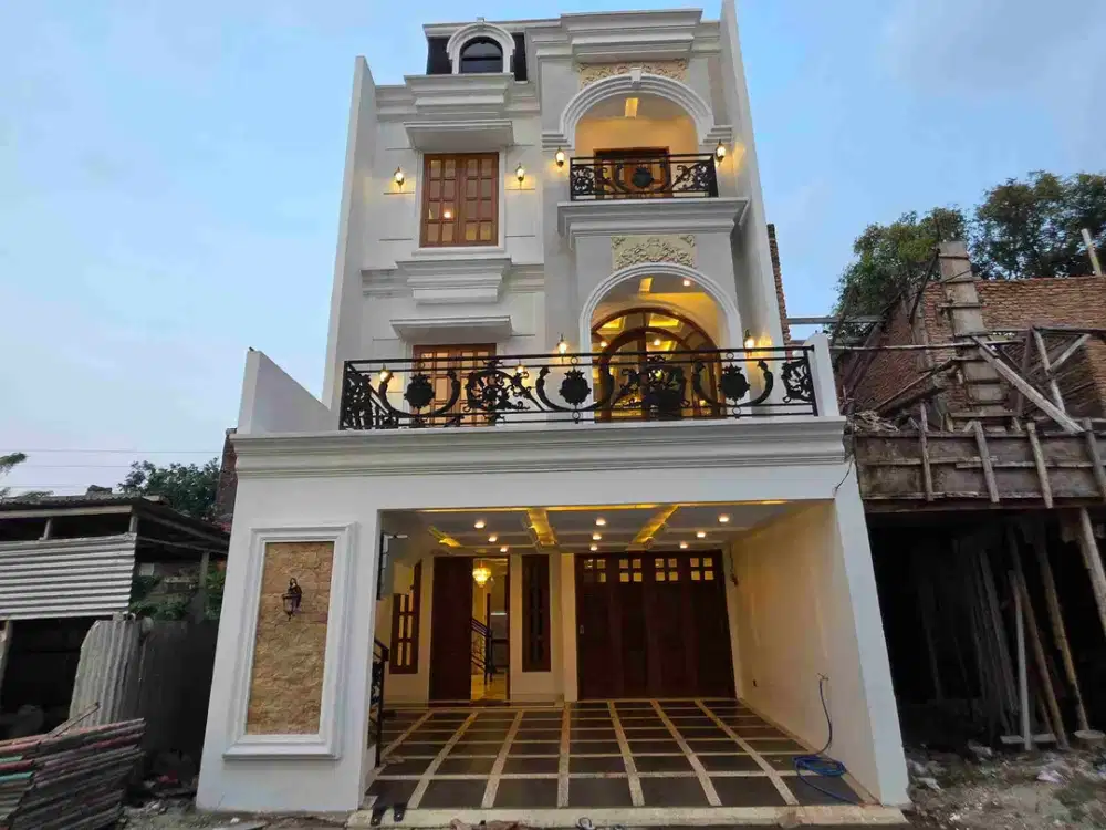 DIJUAL RUMAH MEWAH JAGAKARSA JAKARTA SELATAN | FULL BATA MERAH | PINGGIR JALAN RAYA | Rp3,5 M
