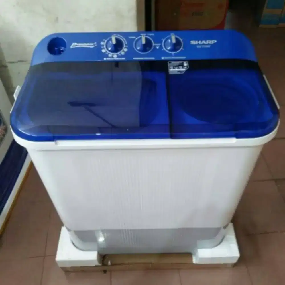 Jual mesin cuci 2 Tabung SHARP unit baru