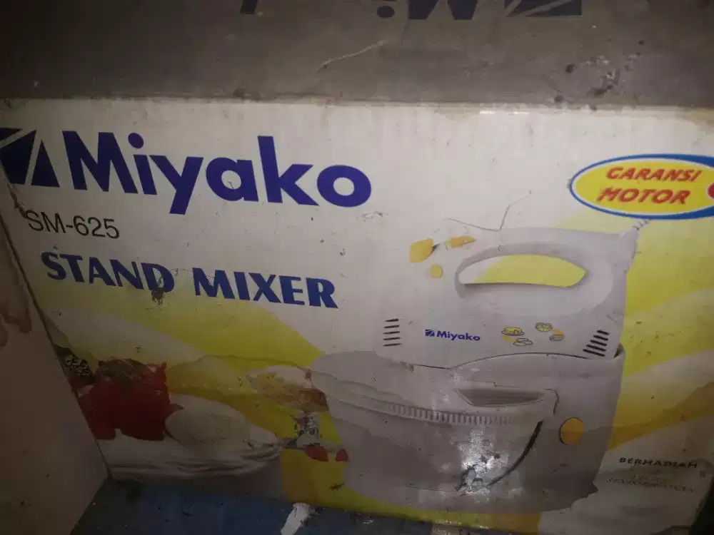 Miyako stand mixer sm625 (tanpa kardus)
