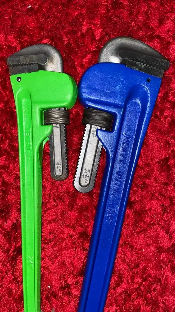 Kunci Pipa Tekiro 24 Inch & Heavy Duty 36 Inch (sepaket)