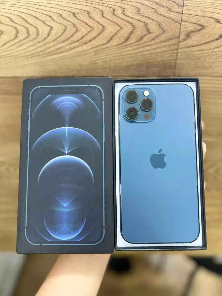 iPhone 12 Pro Max 256GB Pacific Blue Becuk BH 85% (3775)