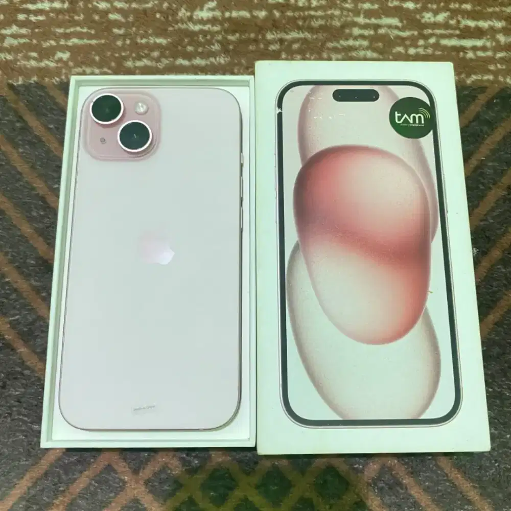 Iphone 15 256 ibox bh 88% like new