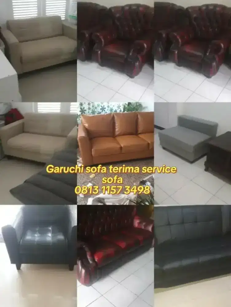 Garuchi sofa terima service dan bikin baru sofs