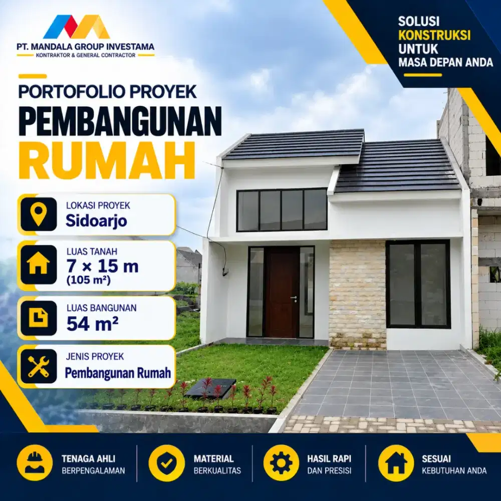 JASA BORONGAN BANGUN RUMAH