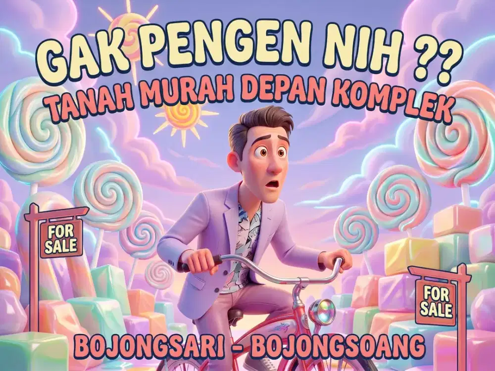 JUAL TANAH DI BOJONGSARI, CIKONENG, BOJONGSOANG.