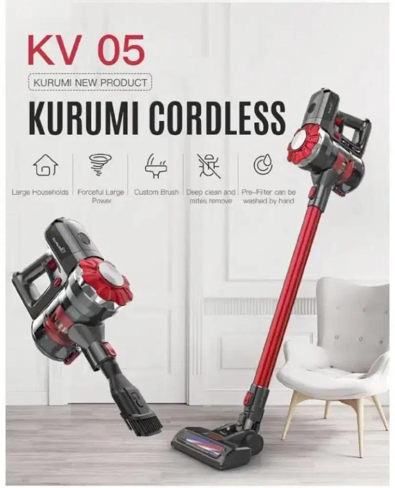 Vacuum Cleaner Cordless Karumi KV-05 MURAH